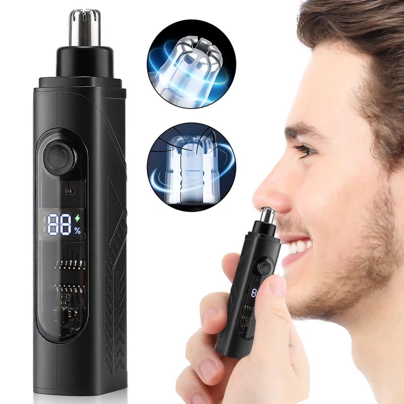 Men'S Grooming Ear Hair - Recortador de vello nasal recargable y