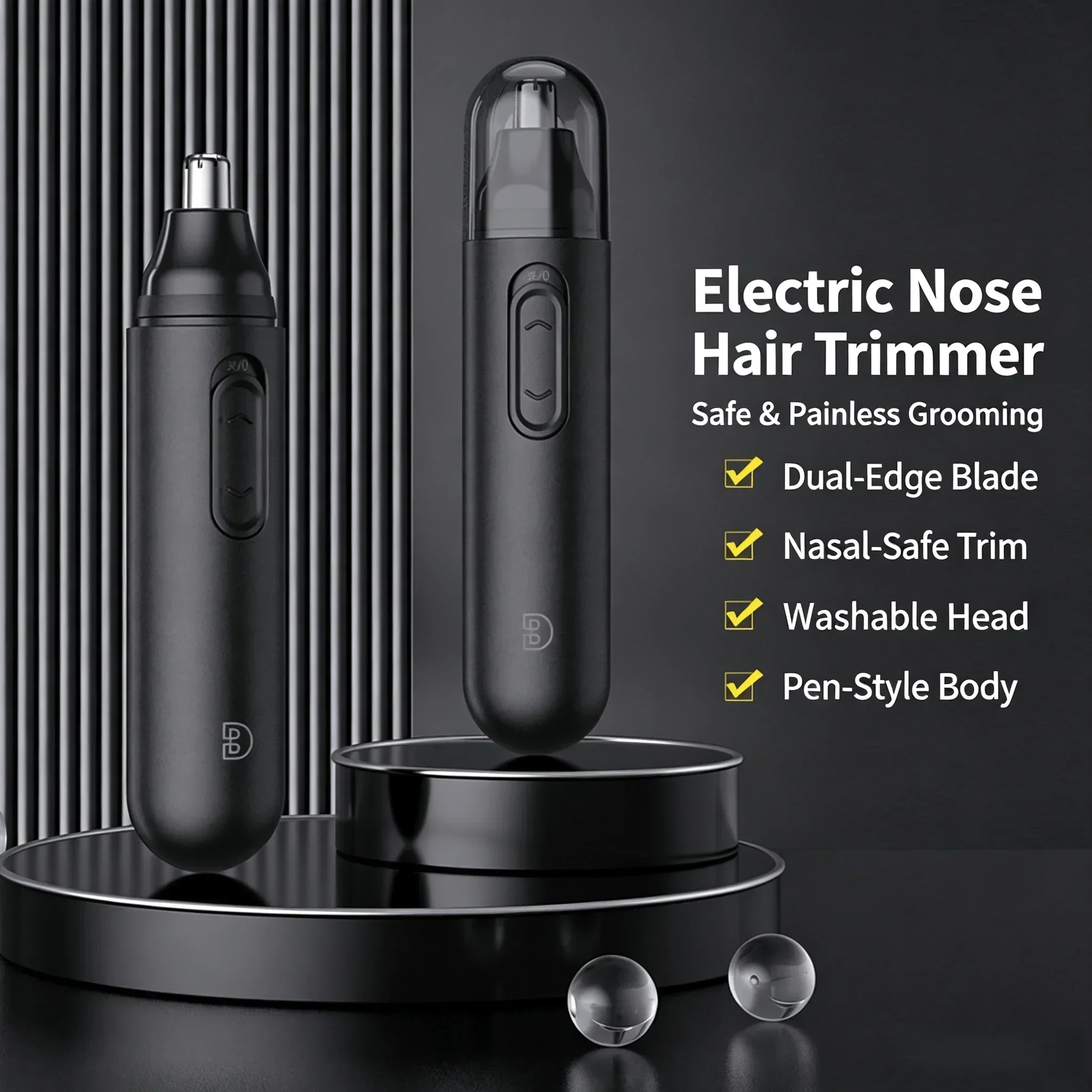 Men'S Grooming Ear Hair - Recortador de pelo de nariz eléctrico