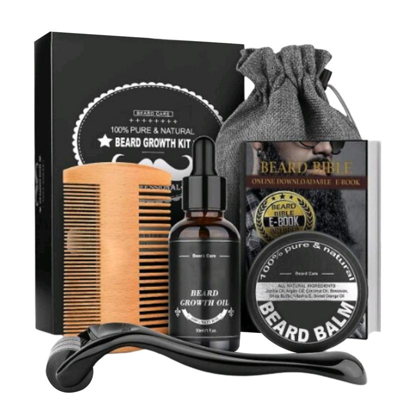 Men'S Grooming Tonic - Juego de 5 uds de barba