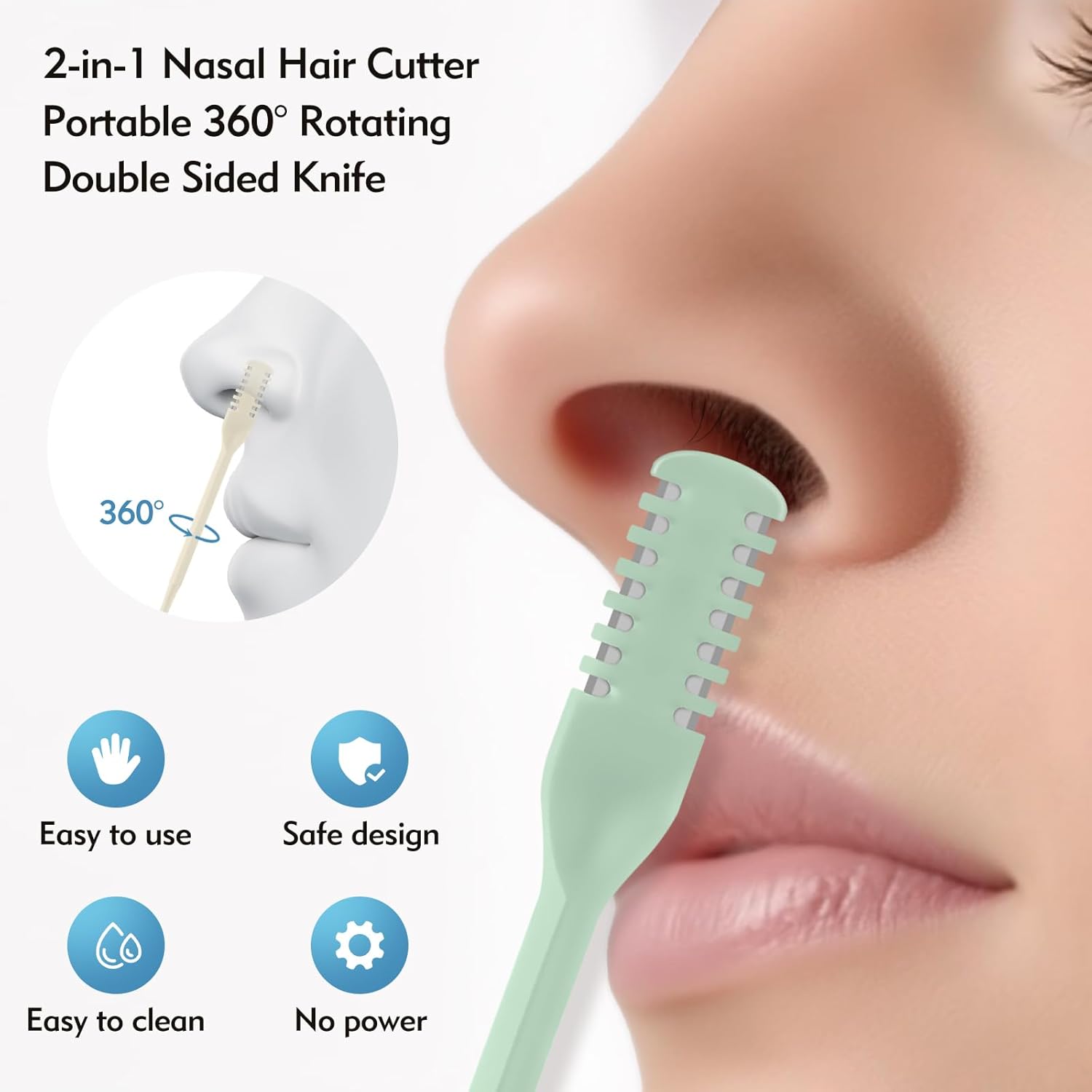 5/20/50 Piezas Cortador Nasal  - Men'S Grooming Haircut reseña y precio