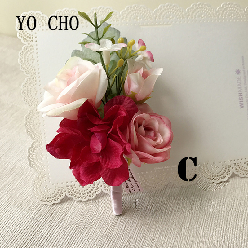 YO CHO-Flor de boda para hombr - Men Grooming Home reseña y precio