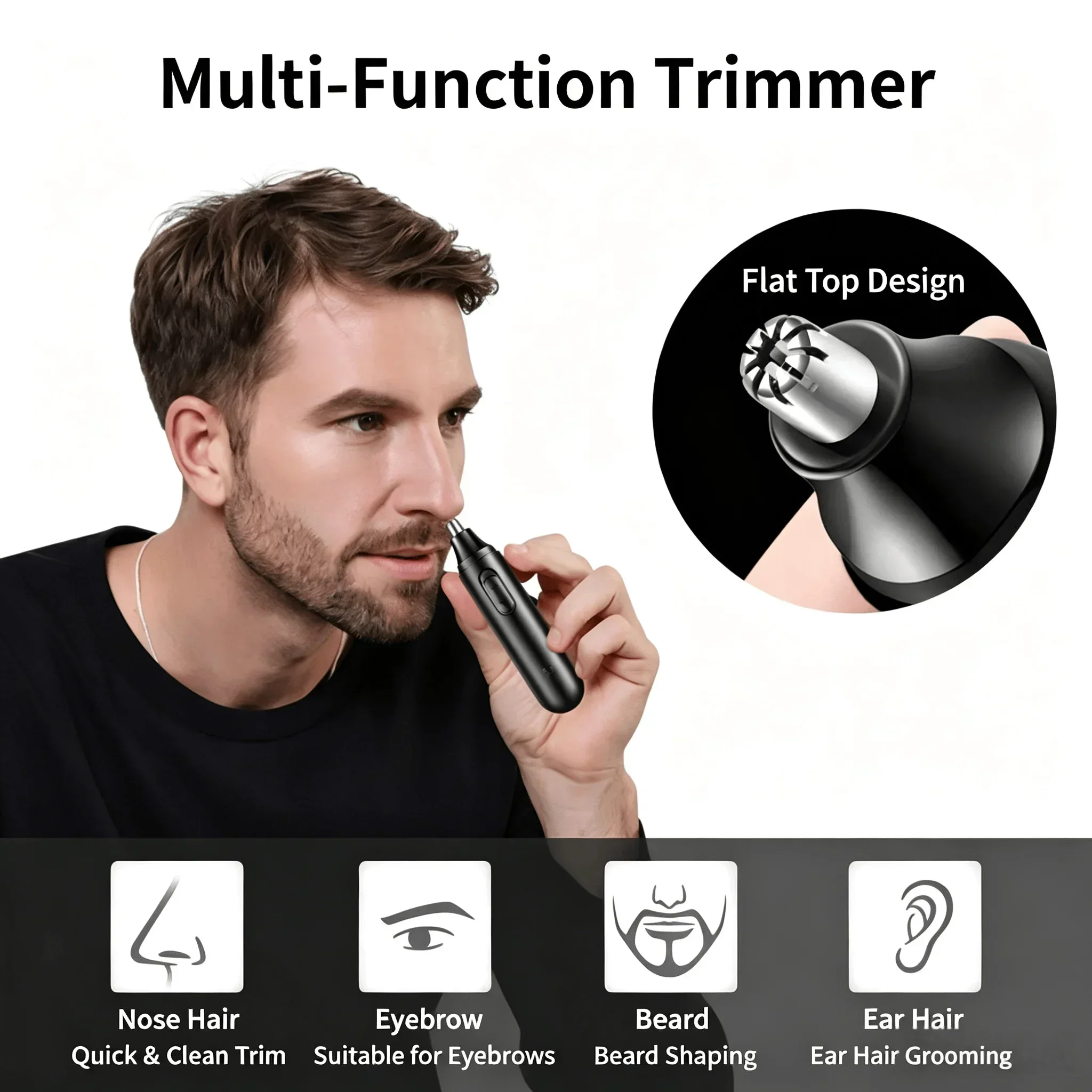 Recortador de pelo de nariz el - Men'S Grooming Ear Hair reseña y precio