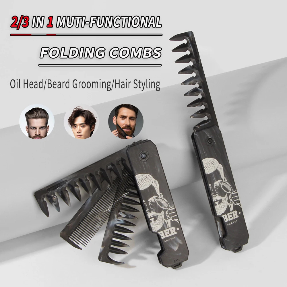 Juego de 4 piezas de peines y  - Men'S Grooming Tonic reseña y precio
