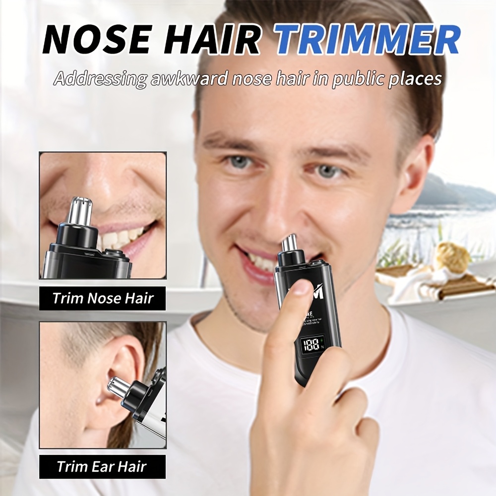 Mini recortador de vello nasal - Men'S Grooming Haircut reseña y precio