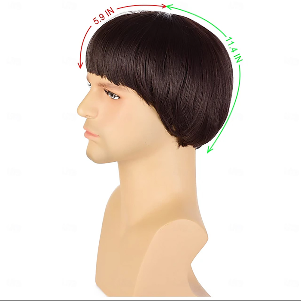 Peluca Corta de Cabello Sintét - Men'S Grooming Haircut reseña y precio