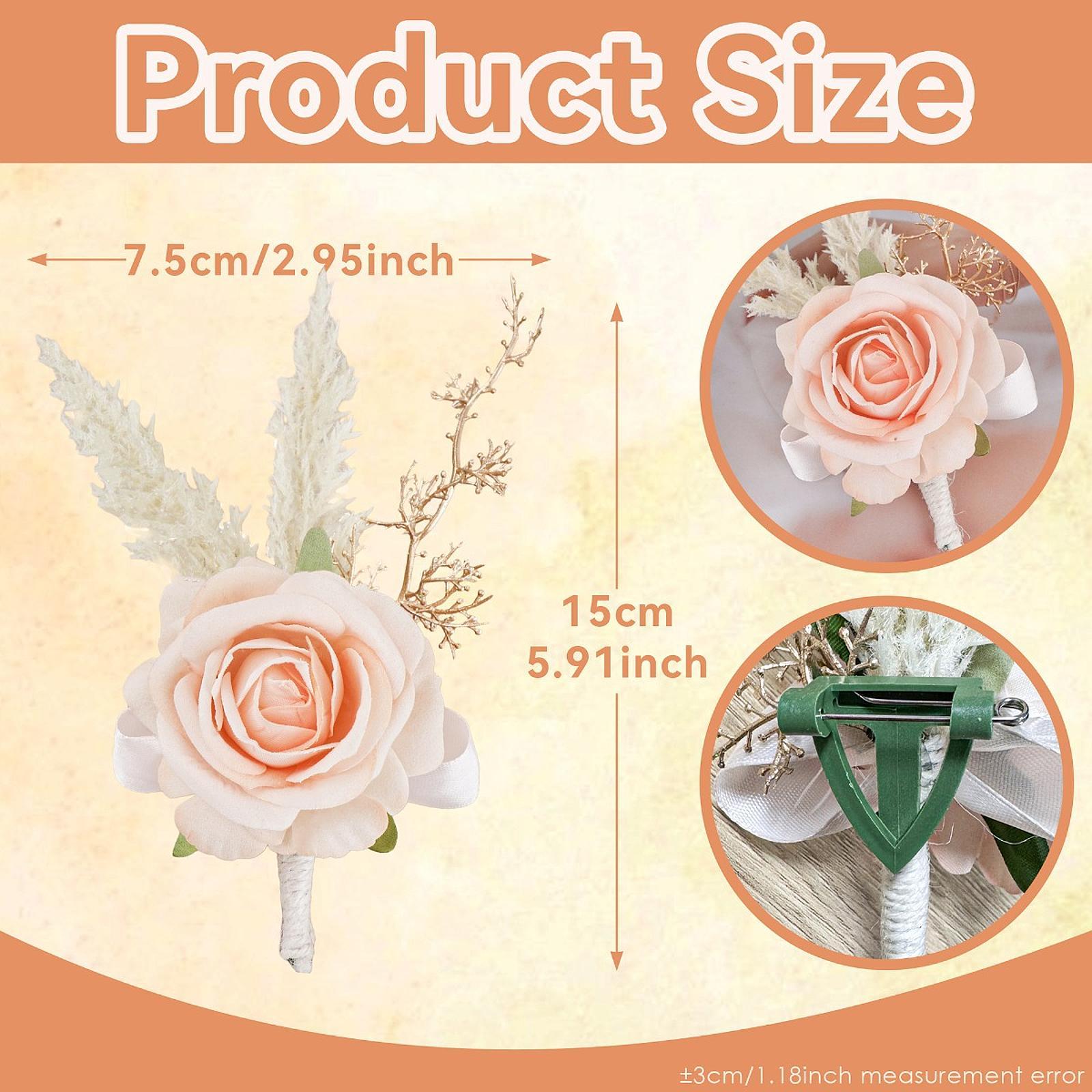 Elegante Boutonniere de Rosas, - Men Grooming Home reseña y precio
