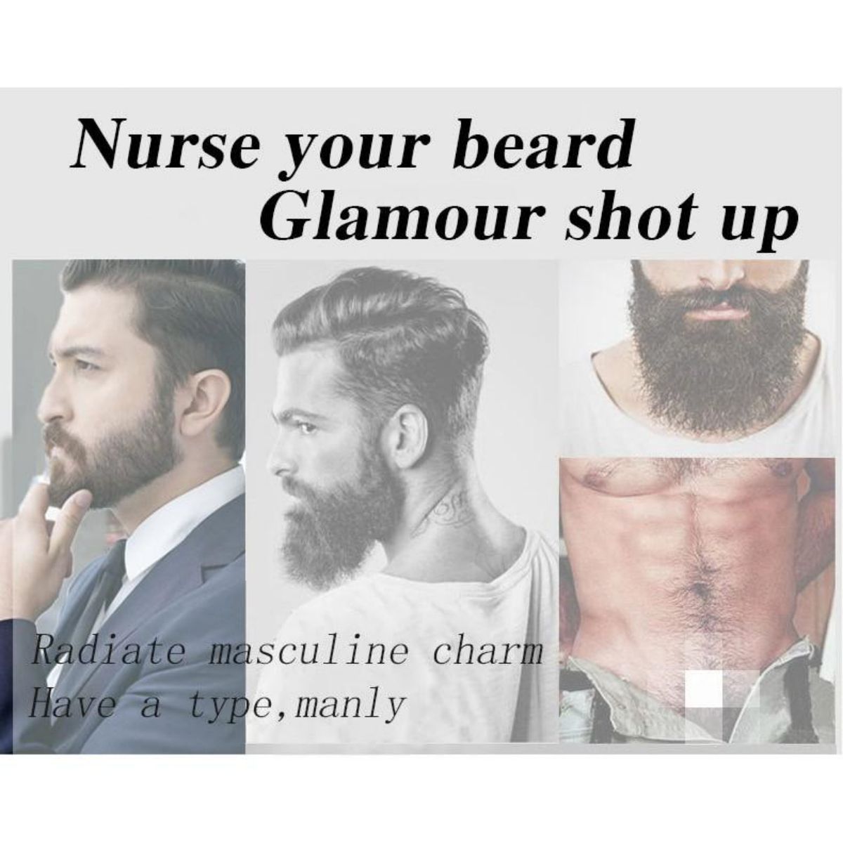 100% Natural acelera el vello  - Men'S Grooming Tonic reseña y precio