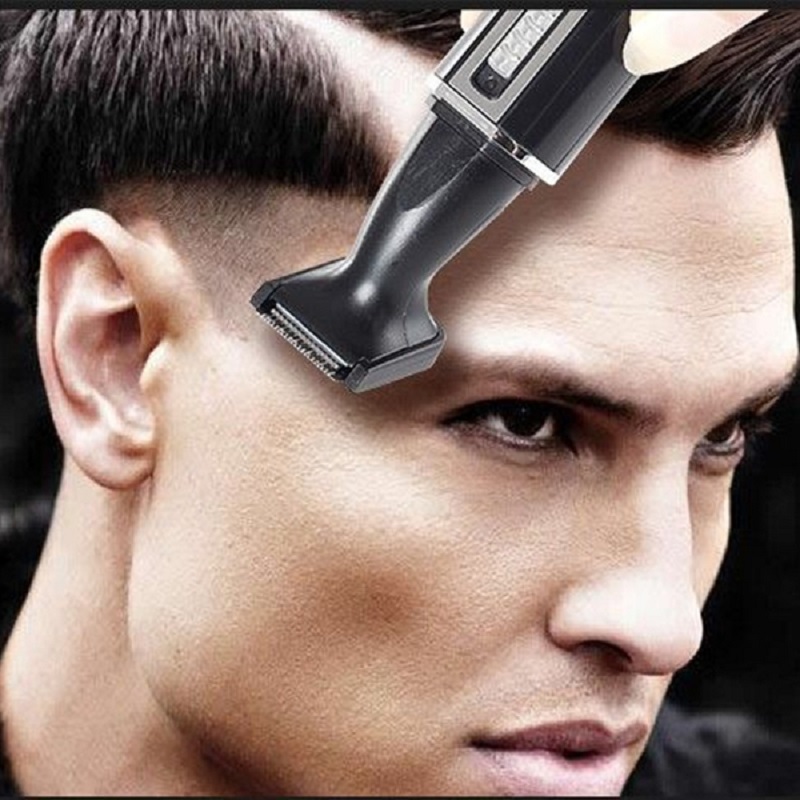 Kemei-cortadora de pelo eléctr - Men'S Grooming Ear Hair reseña y precio